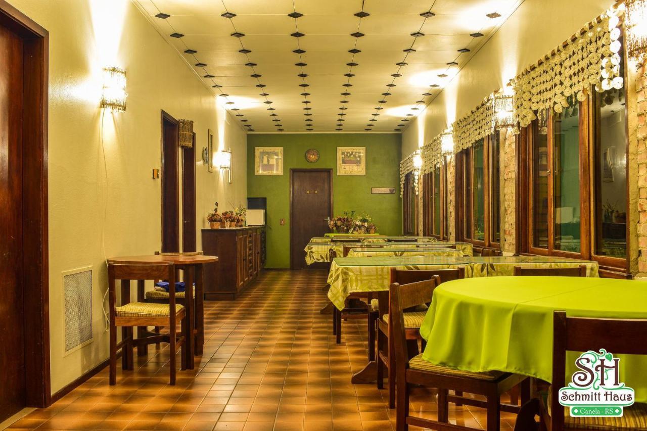 Estalagem Schmitt Haus Vila Canela Exterior foto